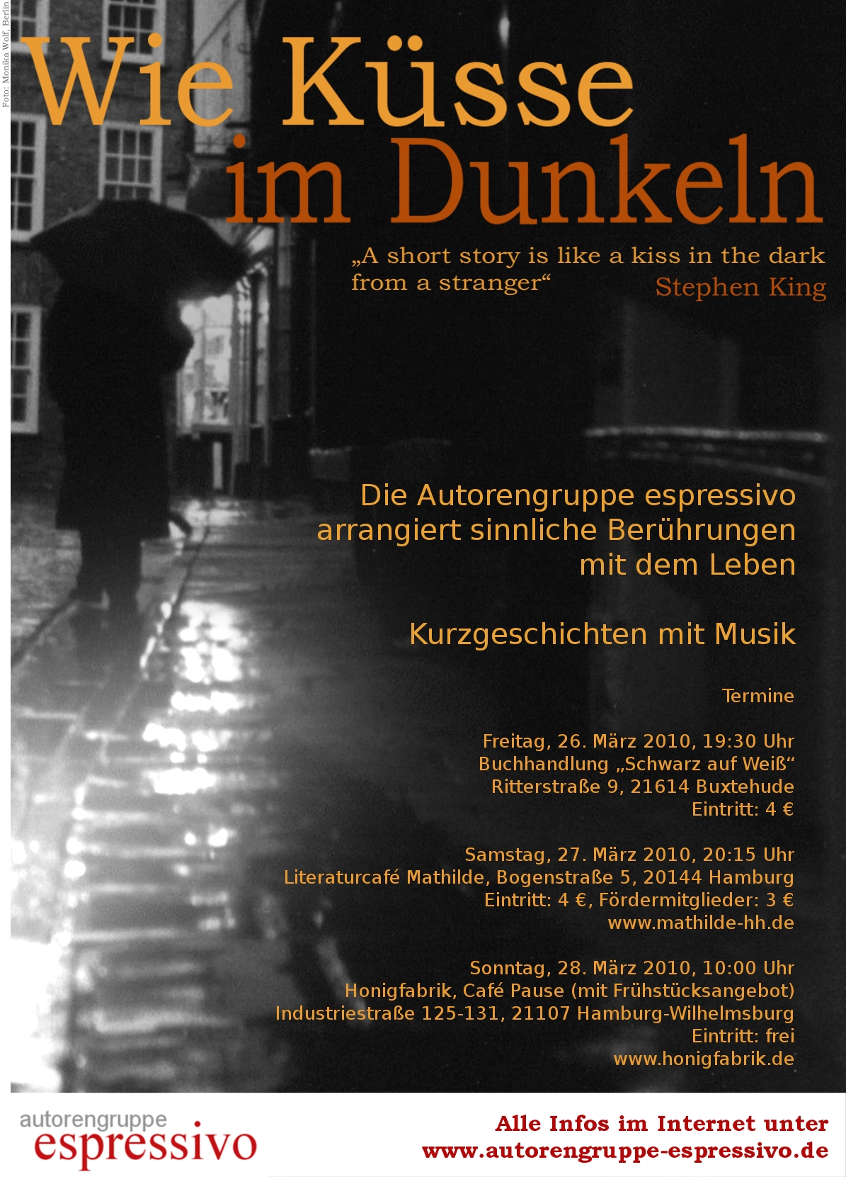 Wiw küsse im Dunkeln